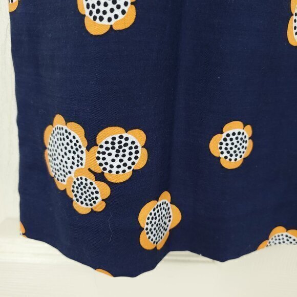 Boden Penelope Pull On Floral Mini Skirt 12UK/8US Blue/Orange - Picture 13 of 15